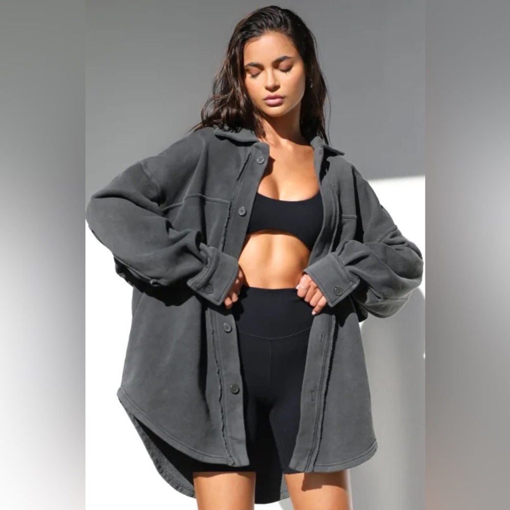 NWT! Joah Brown Oversized Button Down